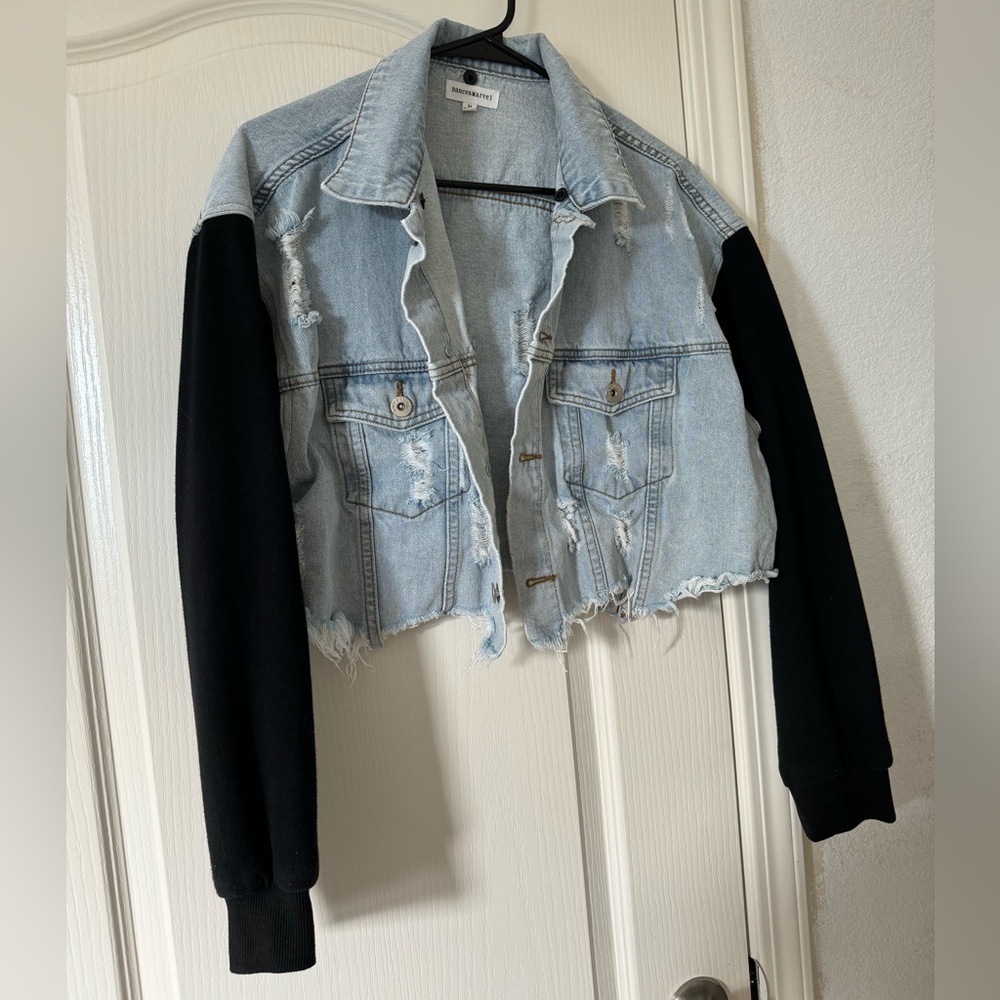 Dance & Marvel- Cropped Denim Jacket